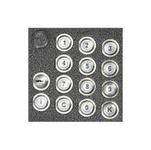 4FN 230 99,2/P - cyferblat KARAT, 2-BUS, srebrny, podświetlany, z Z