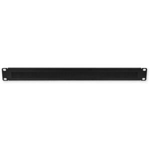 CM.BR00.01U - Panel przelotowy 19" ze szczotką, 1U