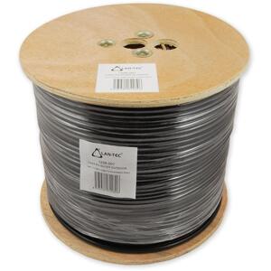 COAX RG-6U/300 OUTDOOR - na zewnątrz.75 Ohm, na zewnątrz 6,8mm (pakiet 300m)