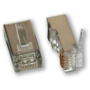 MP-080 C6 złącze FTP, ekranowane 8P8C, C6