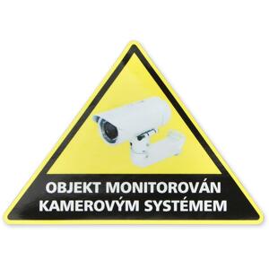 Naklejka KAMERA negatyw - - na szybie od wewnątrz