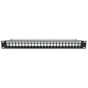 PP-106 24 pusty - patch panel 19" 1U, na 24 KJ