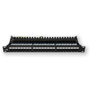 PP-120 24P/C5E - Patch panel 19" 1U, 24 porty C5E