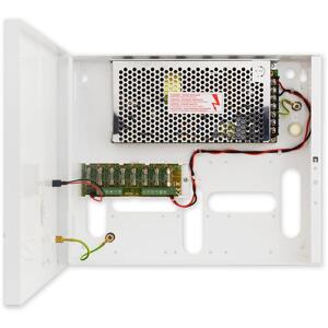 PS-BOX-12V8A8x1A - zasilacz do kamer 12V/8A/8x1A w pudełku