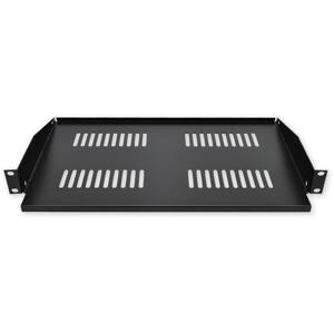 SH.0250.040 - półka 19" z perforacją, 1U, głębokość 250 mm