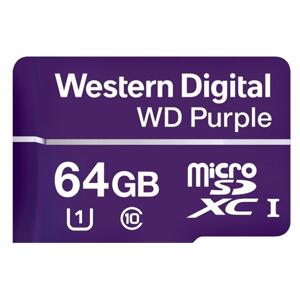 WDD064G1P0A - karta pamięci MicroSDXC 64GB, WD Purple