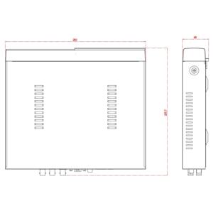 AVTECH AVH1104 - urządzenie NVR, 4 kanały