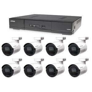 Zestaw kamer 1x AVTECH DVR DGD1009AV i 8x 5MPX Bullet kamera AVTECH DGC5105T + 4x zasilacz!