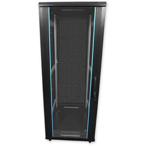 PSP.6842 - stojak, 42U, 600 x 800, szkło / blacha