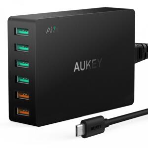 6-portowa ładowarka USB AUKEY W PA-T11