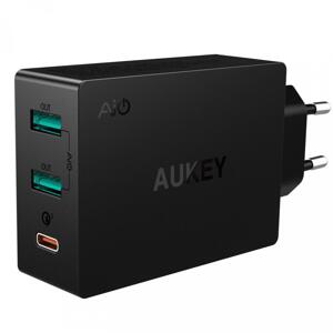 Ładowarka AUKEY Quick Charge 3.0 USB C z 3 portami — PA-Y4