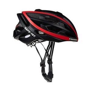 Safe-Tec TYR Czarny Czerwony S (53cm - 55cm)