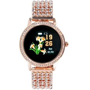 OXE Smart Watch Stone LW20 - Inteligentny zegarek, Rose Gold