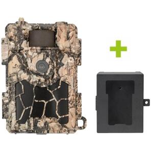Fotopułapka OXE Spider 4G i metalowe pudełko ochronne + karta SD 32GB, 8 szt. baterii i statyw GRATIS!