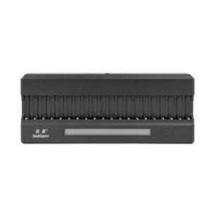 Ładowarka akumulatorów OXE AA na 20 szt. z wyświetlaczem i 20 szt. akumulatorów Varta 56706 R6 2100mAh NIMH basic