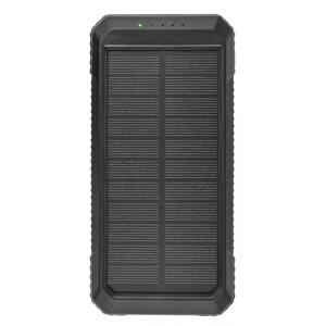OXE Power bank solarny o pojemności 33800 mAh, czarny