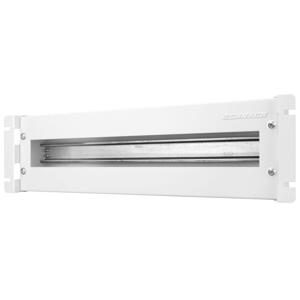DAB34811 - uchwyt montażowy 19” z szyną DIN - wysokość 3U, RAL 7035