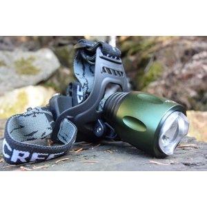 Latarka czołowa LED zoom Forest CREE