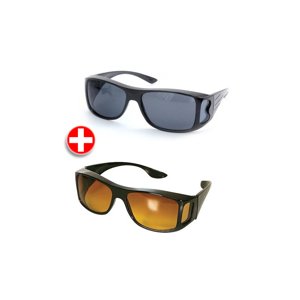 Okulary dla kierowców - HD Vision 2 szt. na dzień i noc