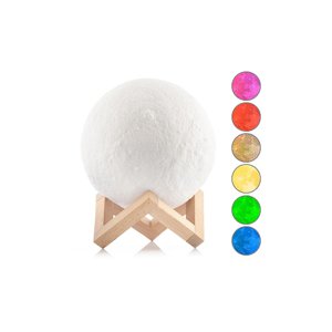 Designerska lampa dotykowa Moon
