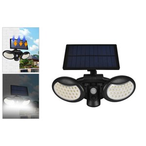 ENTAC - Oświetlenie solarne 56 LED 10W z czujnikiem ruchu