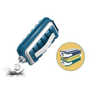 Przenośna kostkarka do lodu - z bidonem - 2 w 1
