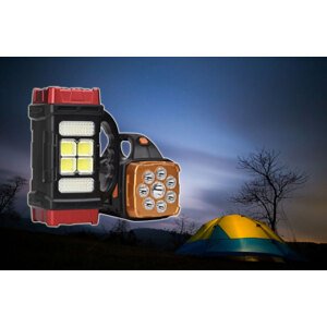 Wielofunkcyjna latarka LED 38W z funkcją power banku - HB-1678