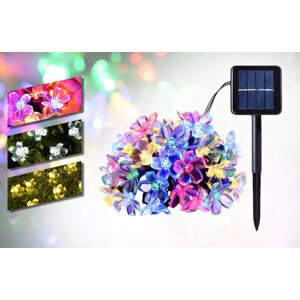 Dekoracyjny łańcuch solarny zewnętrzny z 40 diodami LED - Lights Flowers