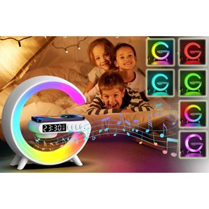Głośnik LED Bluetooth z bezprzewodową ładowarką - POWERTON G-LIGHT G11