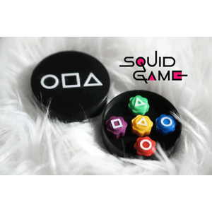 Squid Game - Gra w kości GONGGI w okrągłym pudełku