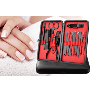 Manicure i pedicure Soulima - zestaw 16-częściowy