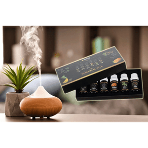 Zestaw olejków eterycznych - 6 sztuk po 10 ml