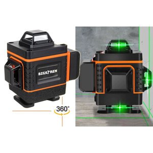 Poziomica laserowa 4D 360° – 16 linii – laser niwelacyjny