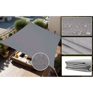 Markiza przeciwsłoneczna 3,6 x 3,6 m – Szara