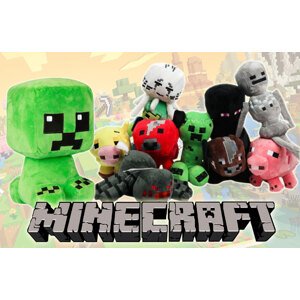 Pluszowe figurki MINECRAFT