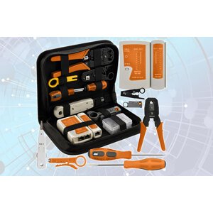 Tester kabli i zestaw zaciskowy – wszystko do instalacji sieci Ethernet