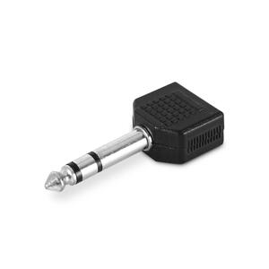 Auna Adapter/wtyczka 2 x 3,5mm jack do 1 x 6,3mm jack