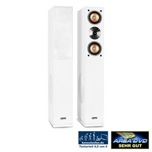Auna Linie-500-WH Głośnik podłogowy 140 W RMS pasywny biały para