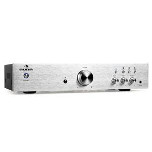 Auna AV2-CD508, wzmacniacz Hi-Fi, stereo, 600 W, stal szlachetna