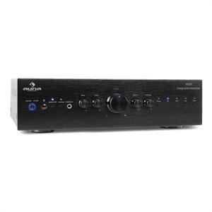 Auna CD708, wzmacniacz Hi-Fi, stereo, AUX, 600 W, kolor czarny