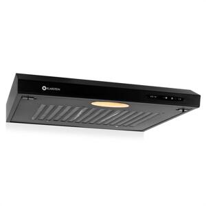Klarstein UW60BL, okap kuchenny podszafkowy, 60 cm, 170 m³/h, kolor czarny