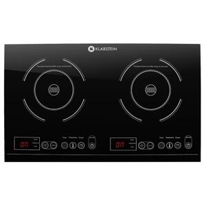 Klarstein VariCook XL, płyta indukcyjna, 2 palniki, 3100 W, timer, 240°C, dotykowa