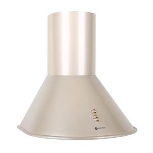 Klarstein Lumio Primo, okap kuchenny przyścienny, w stylu retro, 60 cm, 430 m³/h, stal szlachetna