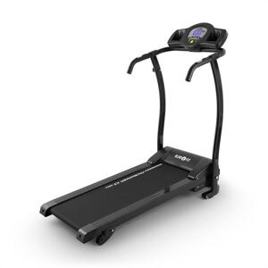 KLARFIT Pacemaker X3, bieżnia do biegania, moc 1,5 KM, 12 km/h, czujnik tętna, 3 kąty nachylenia