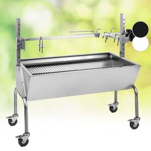 OneConcept Sauenland, grill do pieczenia prosiaka, silnik elektryczny, rożen obrotowy