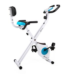 Capital Sports Azura M3, domowy składany rower stacjonarny, oparcie pleców, boczne uchwyty, 100 kg