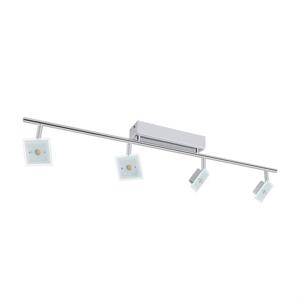 Lightcraft Vegard 4, lampa sufitowa LED, 4 x 5 W, 400 lm, obrotowa, odchylana, chrom, szkło