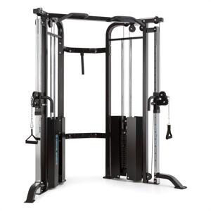 Capital Sports Xtrakter, 2 x 90kg, wzmacniająca wieża mostkowa z dwoma krążkami, stal, czarna
