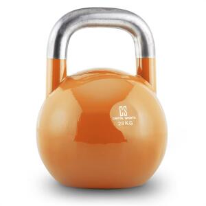 Capital Sports Compket 28 Competition, kettlebell, odważnik, stal, 28 kg, pomarańczowy