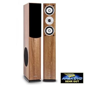 Auna Linie 501 FS WN, kolumny podłogowe, 2 szt., 280 W, pasywne, kolor orzech